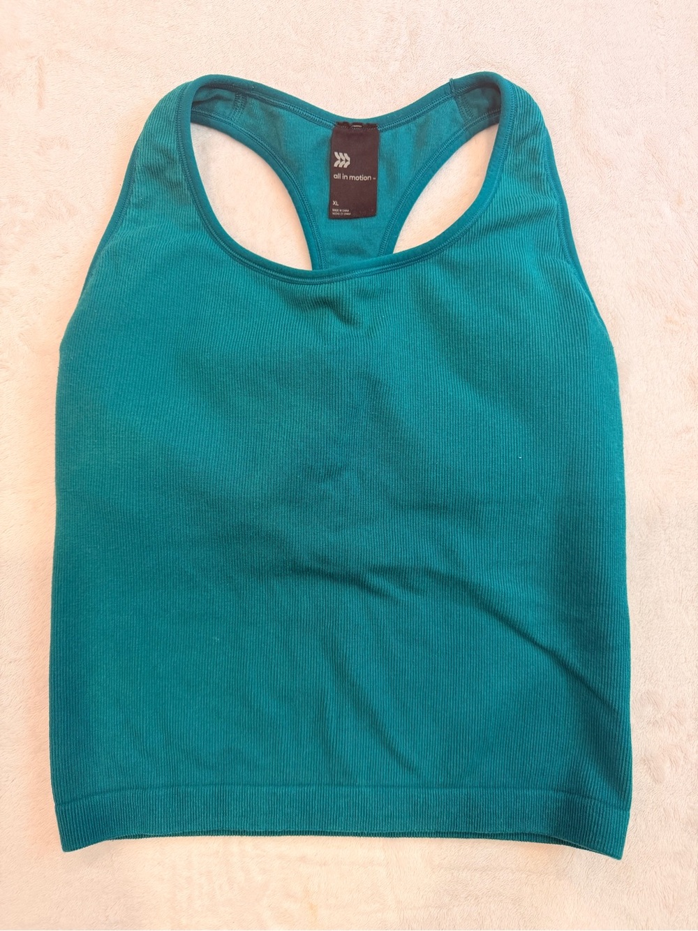 all in motion Teal Racerback Sports Tank